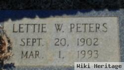 Lettie Wilson Peters