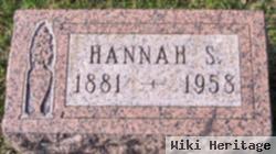 Hannah S Graham Harned