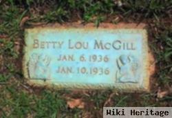 Betty Lou Mcgill