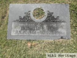 Donald E Poe