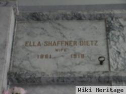 Ella Mae Shaffner Dietz