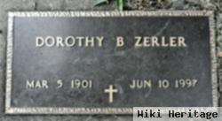 Dorothy B Zerler