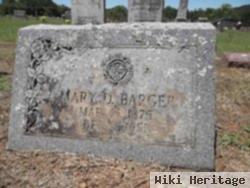 Mary D Allen Barger