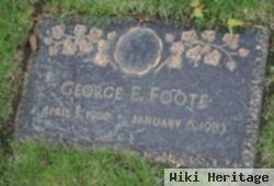 George E Foote