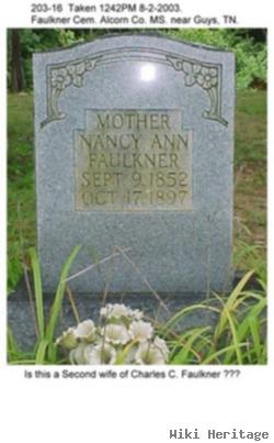 Nancy Ann Faulkner