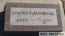 Louisa E Marshall