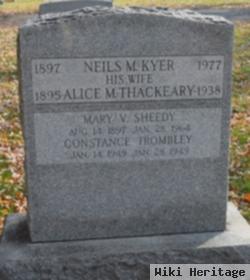 Alice M. Thackeary Kyer