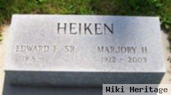 Edward F. "ed" Heiken, Sr