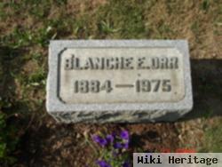 Blanche E Mccutcheon Orr