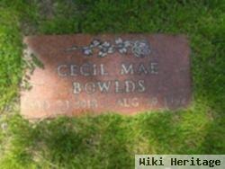 Cecil Mae Bowlds