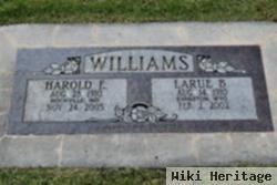 Harold Eugene Williams