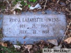 Rev J Lafayette Owens