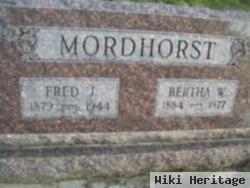 Bertha Wilhelmina Petersen Mordhorst