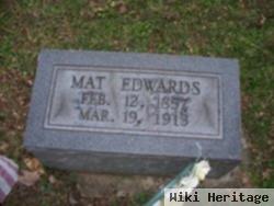 Martin H "mat" Edwards