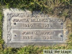 Juanita Billings Pavich