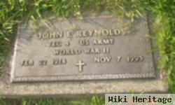 John E. "jack" Reynolds