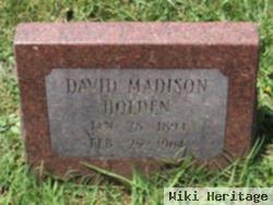 David Madison Holden