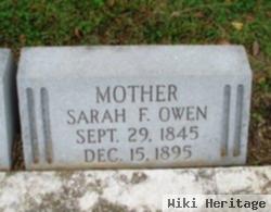 Sarah F Walton Owen