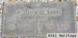 John F. Cosand