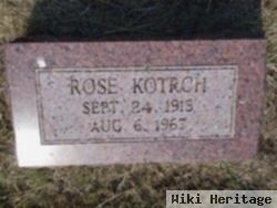 Rose Kotrch