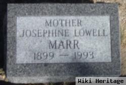 Josephine M. Lowell Marr