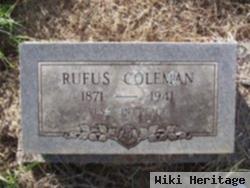 Rufus Lindsey Coleman, Sr