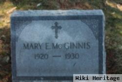 Mary E. Mcginnis