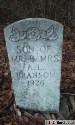 Infant Son Branson