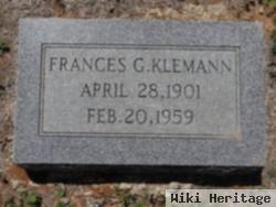 Frances Gladys Kleman