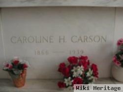 Caroline H Carson