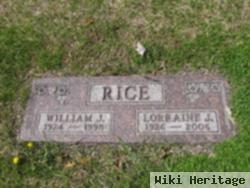 William Joseph "bill" Rice