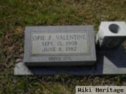 Opie P. Valentine