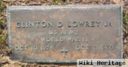 Clinton Dewey [C.d.] Lowrey, Jr