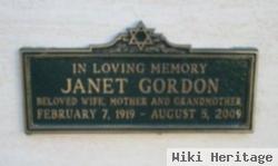 Janet Gordon