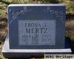 Frona Louise Mertz