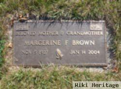 Margerine F Brown