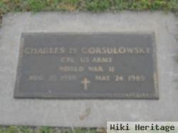 Charles H Gorsulowsky