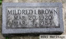 Mildred I. Brown