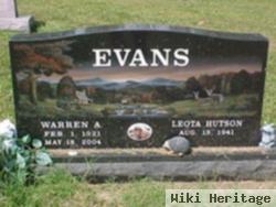 Leota Hutson Evans