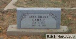 Anna Thelma Gamble