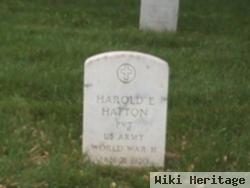 Harold E. Hatton