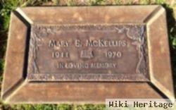 Mary E Mckellips