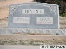 Annie F. Irvine