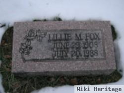 Lillie M Fox