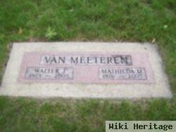 Walter John Van Meeteren