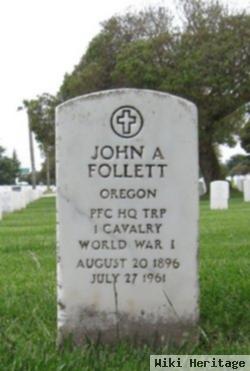 John A Follett