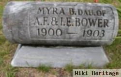 Myra B Bower