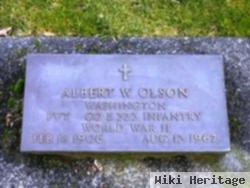 Albert W Olson