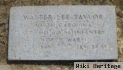 Walter Lee Taylor