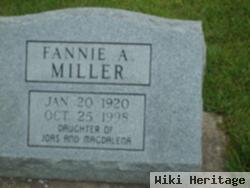 Fannie A Miller